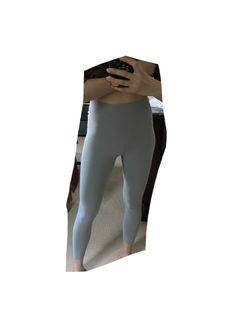 Grey yoga pants leggings