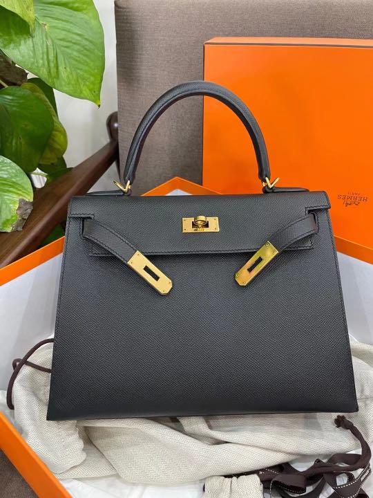 Hermes kelly 28 Epsom black unused Luxury Bags