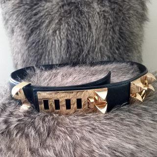 Hermes  medor leather belt