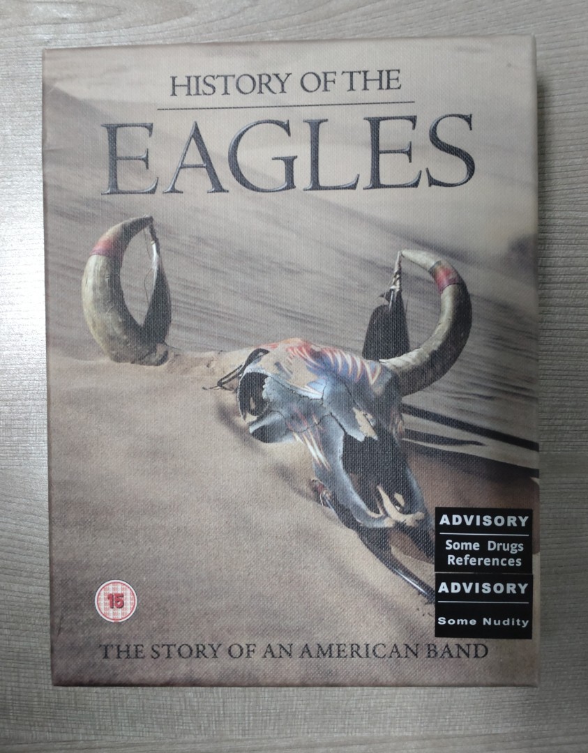 History of The Eagles Deluxe DVD Box set, Hobbies & Toys, Music & Media ...