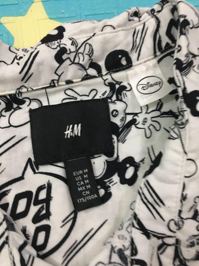 H&m mens online mickey mouse