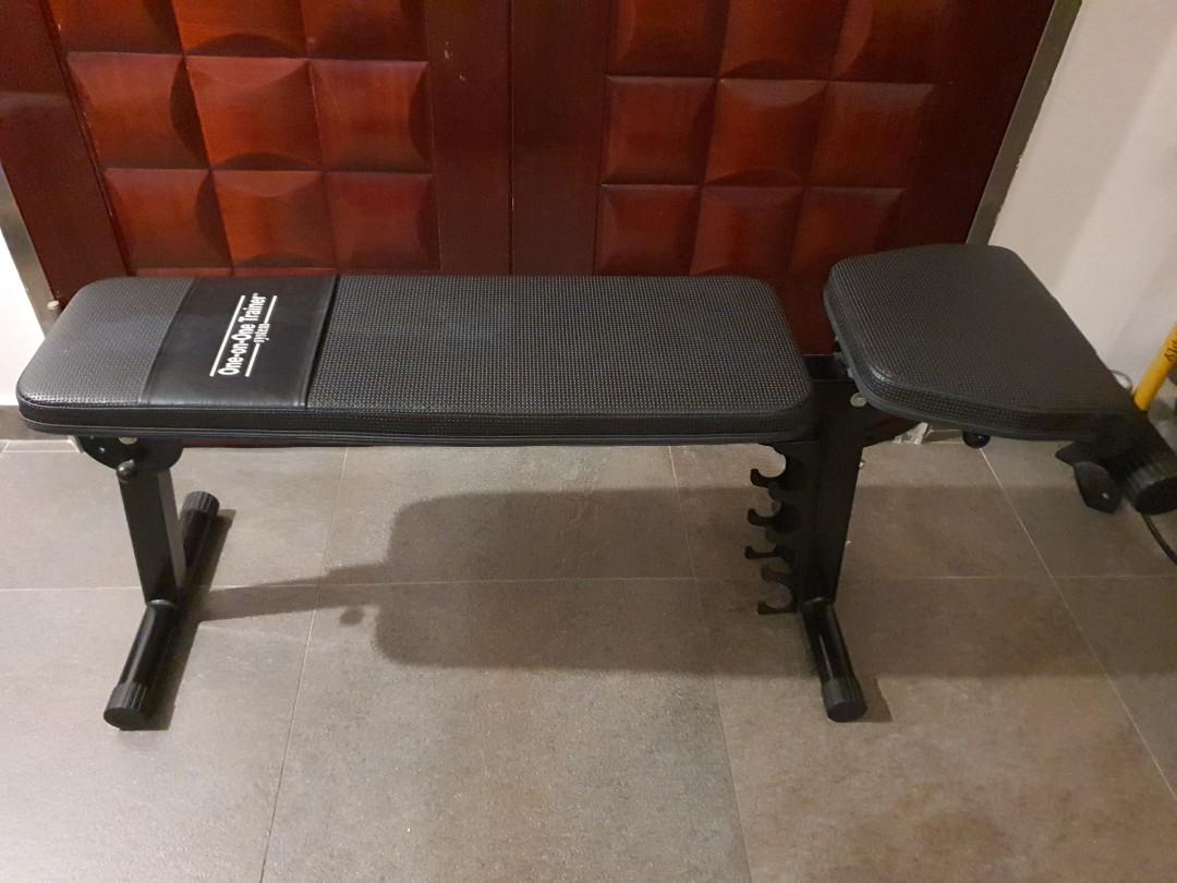 One on one trainer bench sale