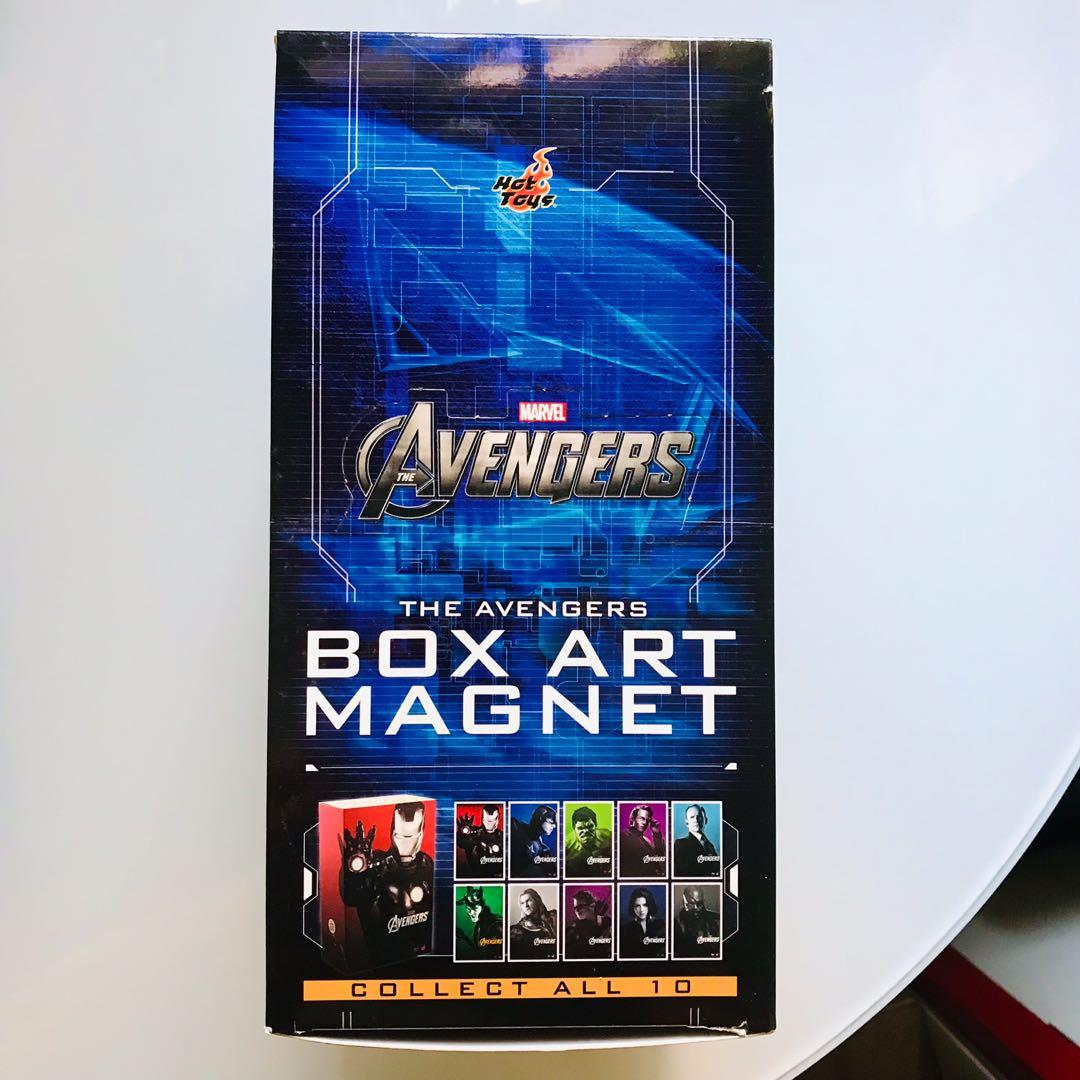 Hot Toys Marvel The Avengers Box Art Magnet complete Set of