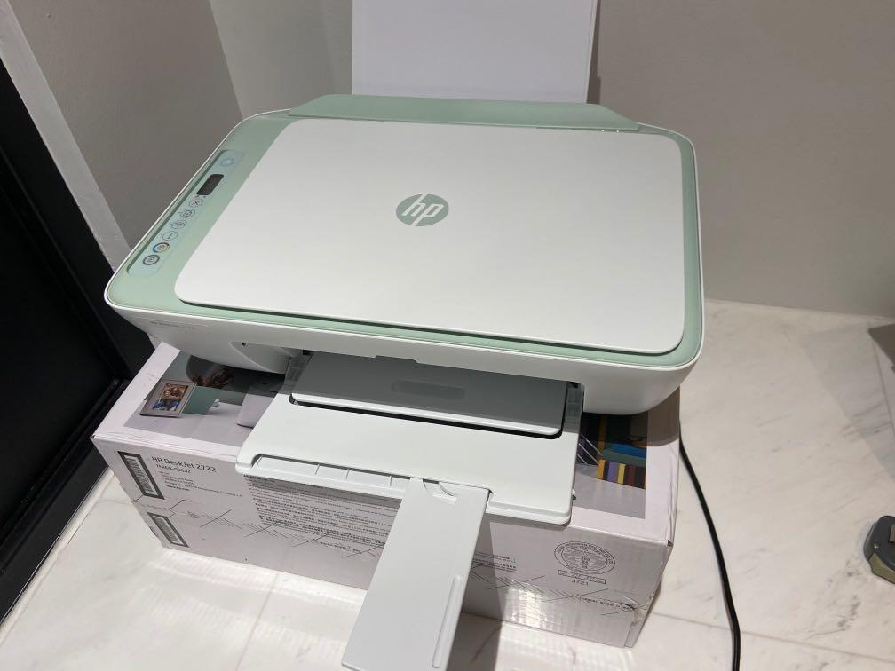 HP Deskjet 2722 - almost new, bought two months ago, Computers \u0026 Tech,  Printers, Scanners \u0026 Copiers on Carousell