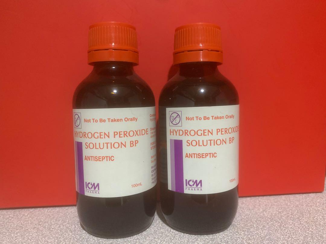 H2o2 Bp Hydrogen peroxide solution BP Antiseptic, Beauty & Personal Care ...