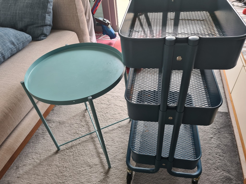 IKEA Coffee Table & Trolley Pair, Furniture & Home Living, Furniture