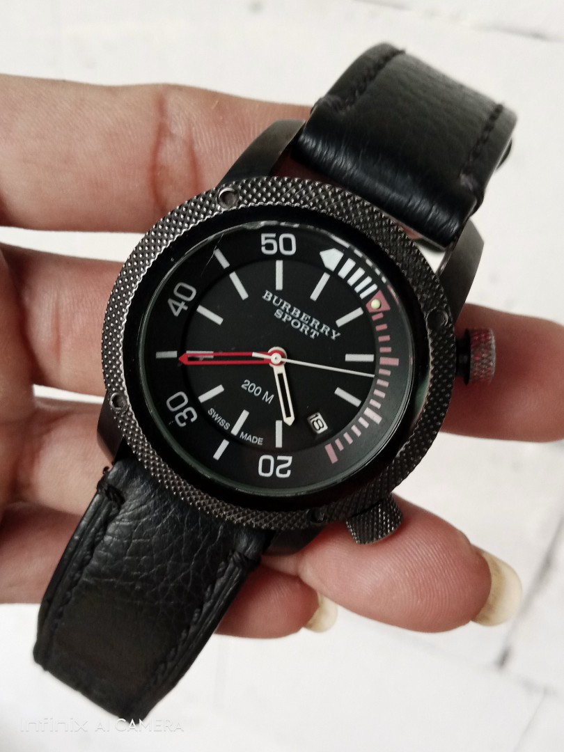 Harga jam burberry sport on sale original