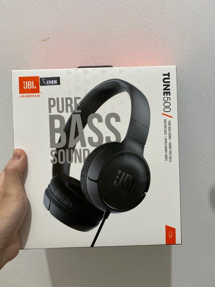 JBL Tune 500 Pure Bass, Elektronik, Audio di Carousell