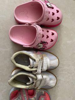 Kids Shoes (hello kitty, Nike and new balance sandals)