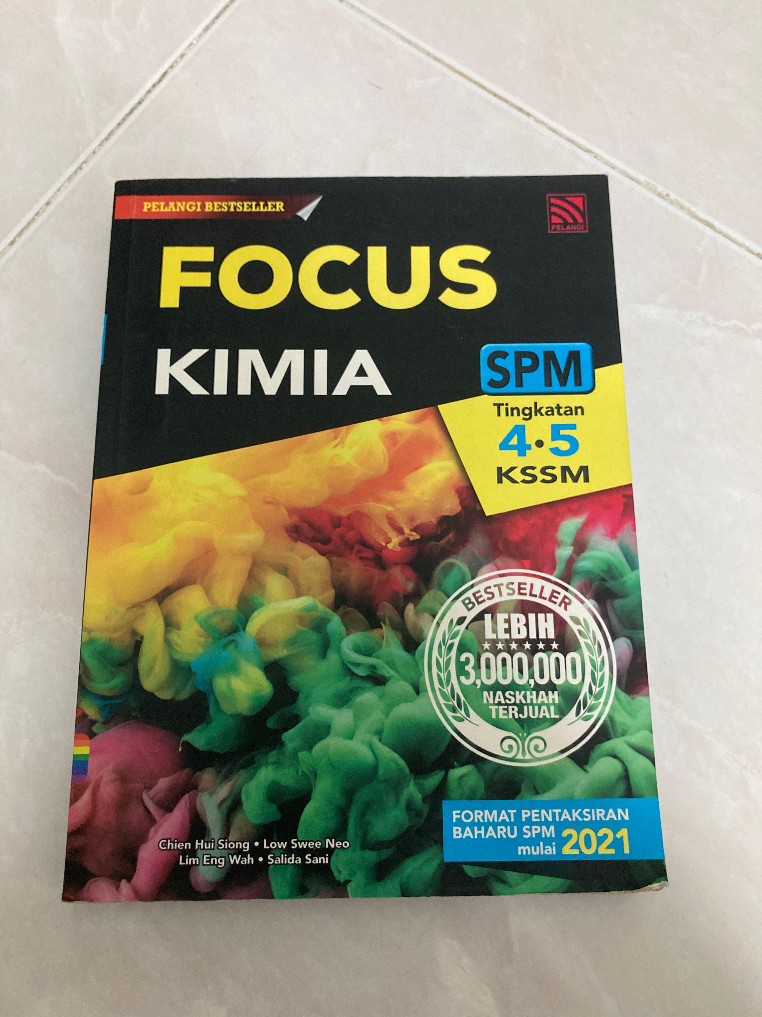 Kimia Pelangi Focus Spm Kssm Tingkatan 4 5 Hobbies Toys Books Magazines Textbooks On Carousell