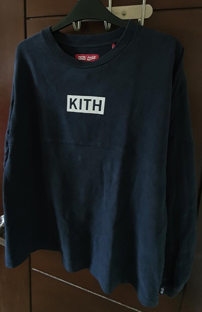Kith x Coca Cola (Category: Tshirts & Polo Shirts ) located in Manila. Submitted by happy.we.go (Listing ID 1149664531, Image 1). Description: Kith x Coca Cola long sleeves shirt 21W x 26L 28.5L sleeve.