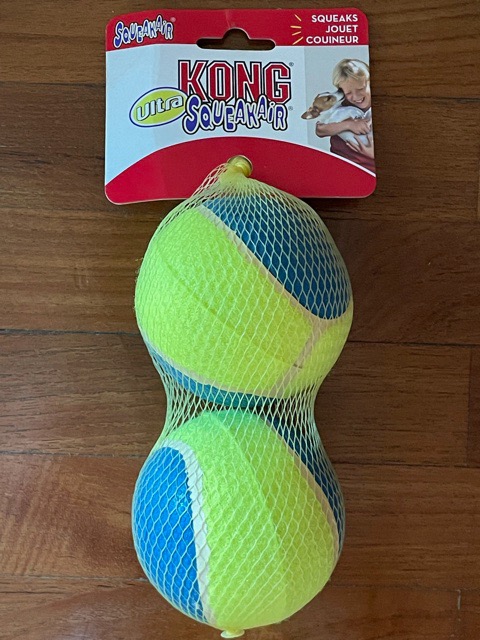 Kong SqueakAir Ultra Balls Large Pet Supplies Homes Other Pet Accessories on Carousell