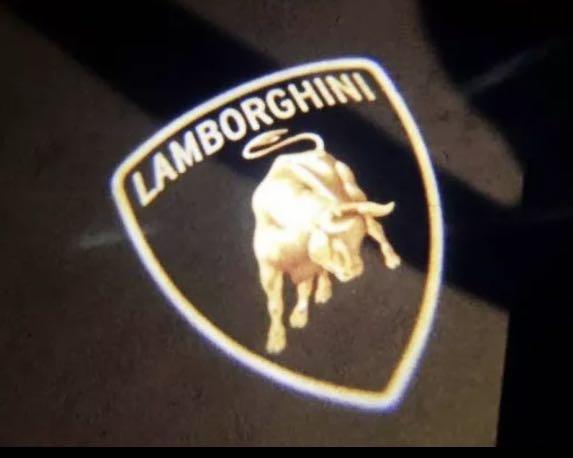 Lamborghini door light logo set Car Accessories Electronics