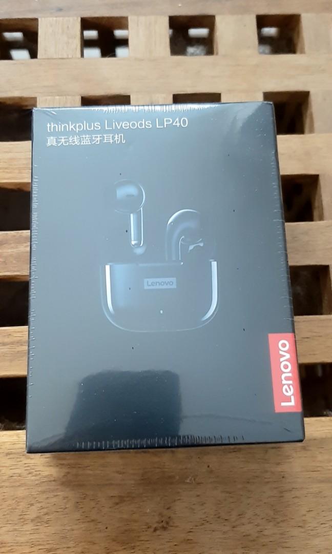 Lenovo thinkplus Livepods LP40 Upgraded Version with Rubber Tip, Audio ...