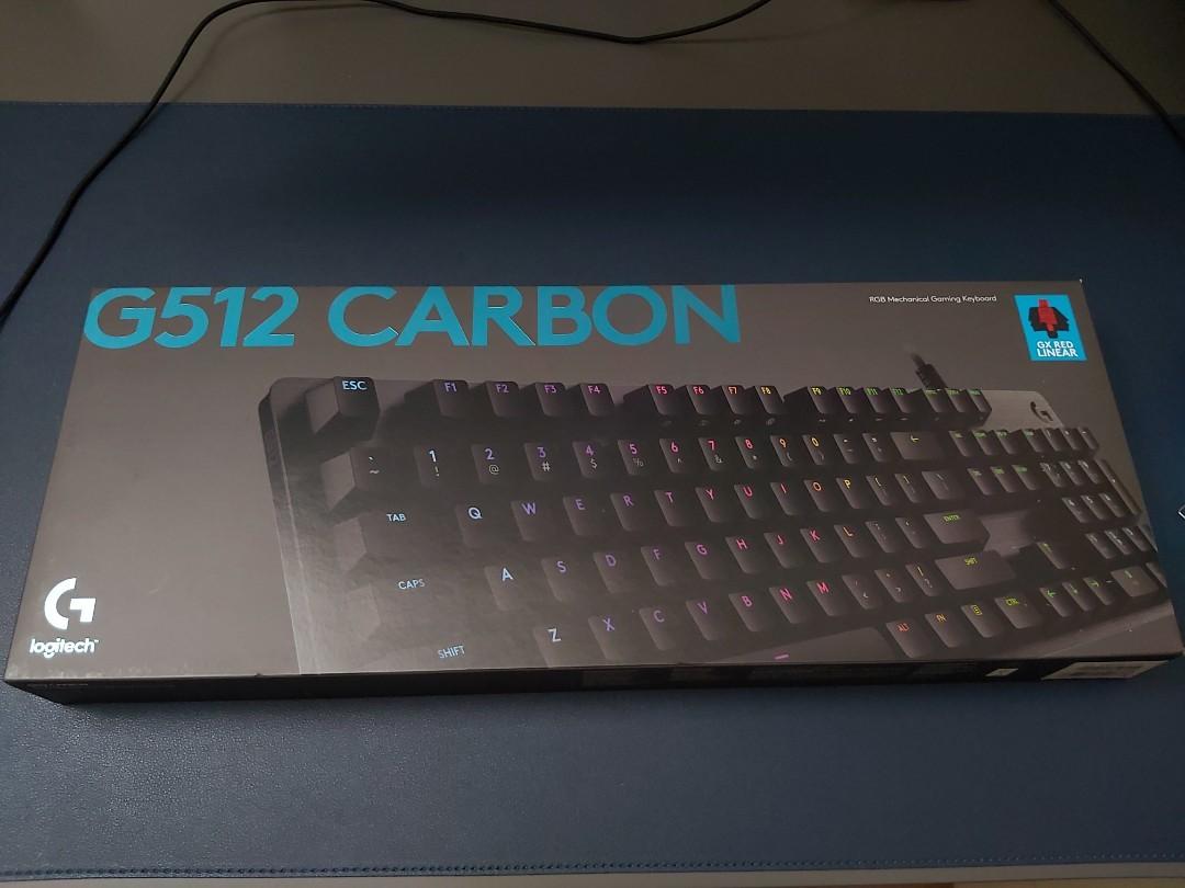 Logitech G512 with original wrist rest, Computers & Tech, Parts