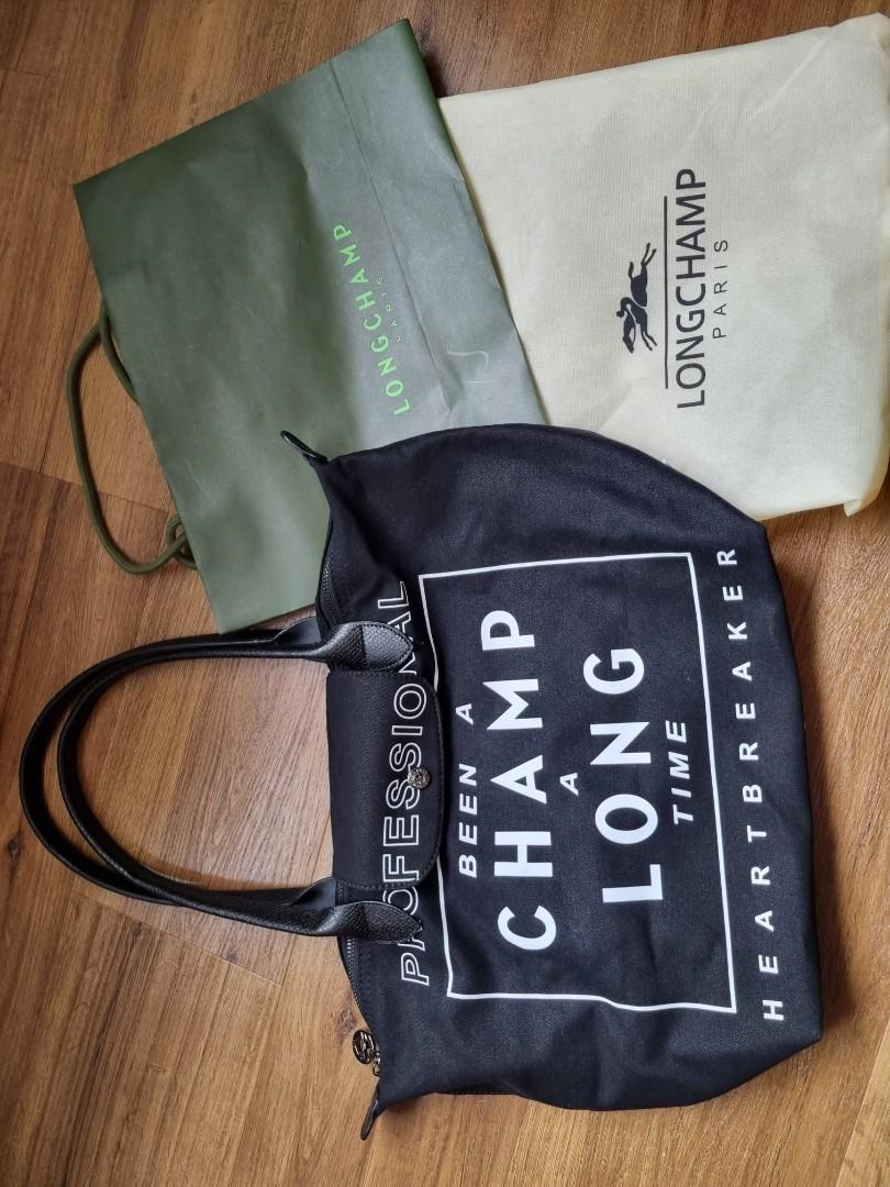 Qoo10 - Longchamp Le Pliage HoBo crossbody Bag / Bilberry : Bag
