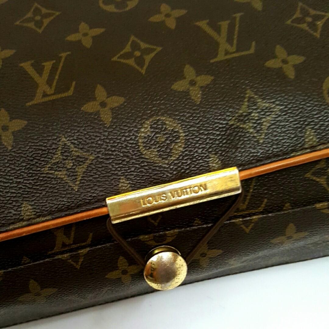 Louis+Vuitton+Abbesses+Messenger+Bag+Brown+Canvas for sale online