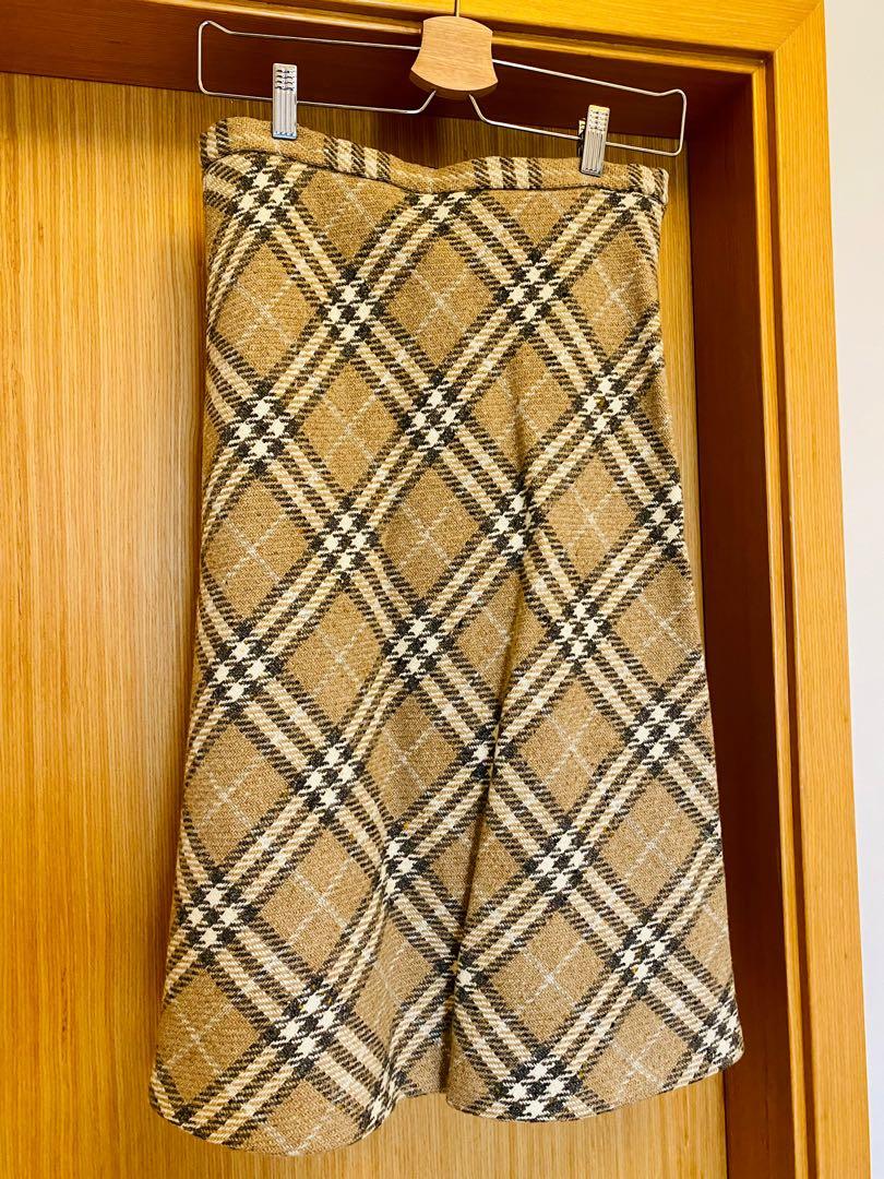Made in Italy Burberry A line skirt UK size 10 Women s Fashion Bottoms Skirts on Carousell