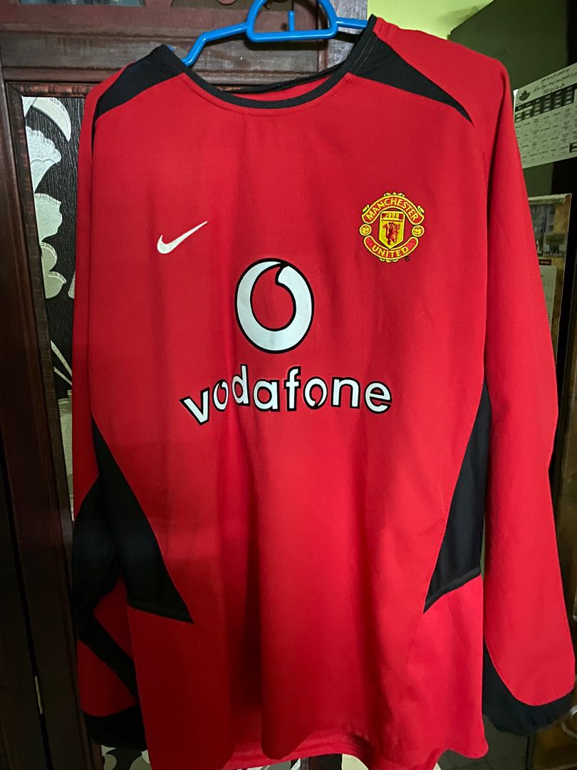 2004 manchester top united jersey