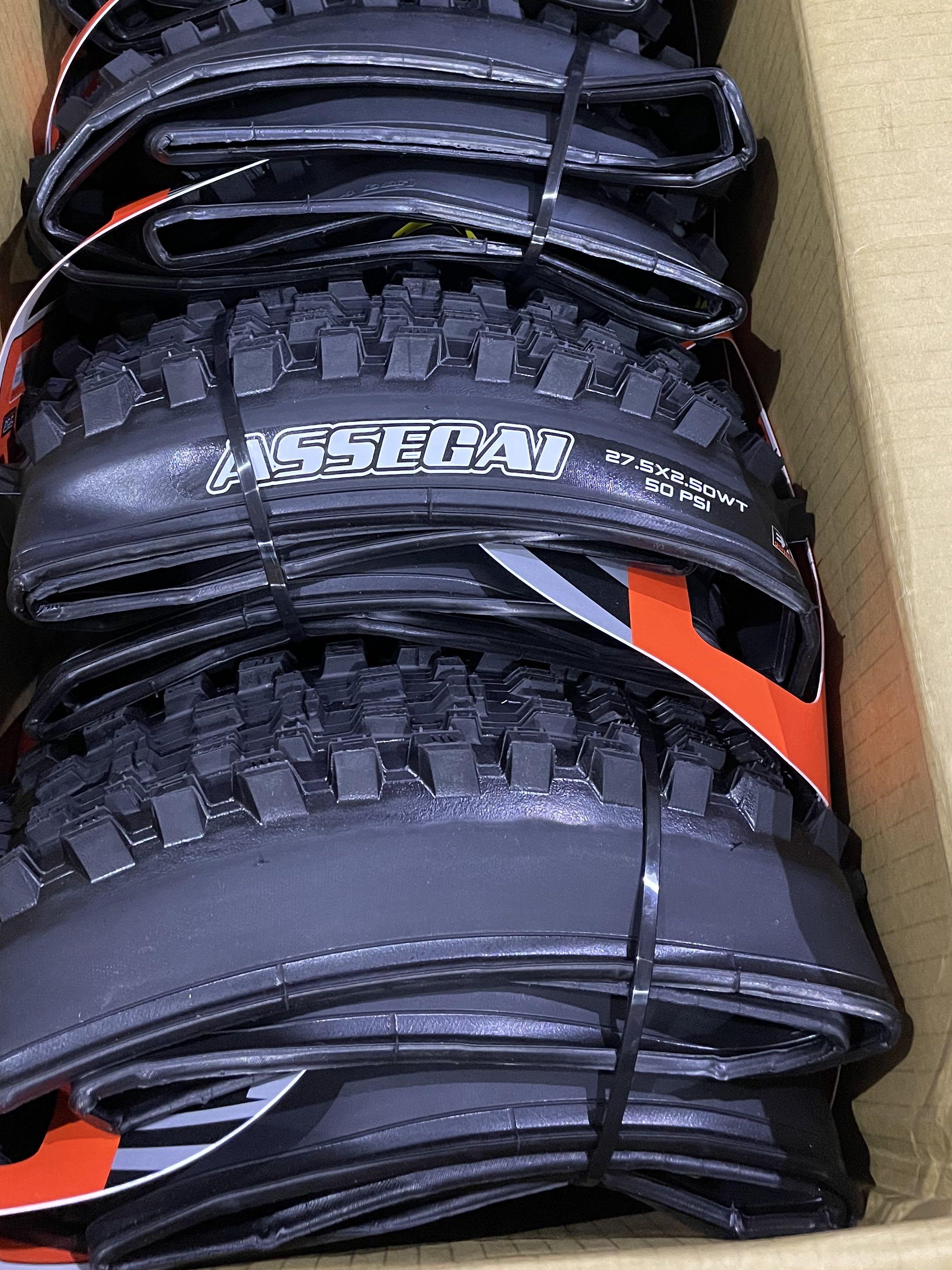 Maxxis ASSEGAI 27.5x 2.5 EXO Sports Equipment Bicycles Parts Parts Accessories on Carousell