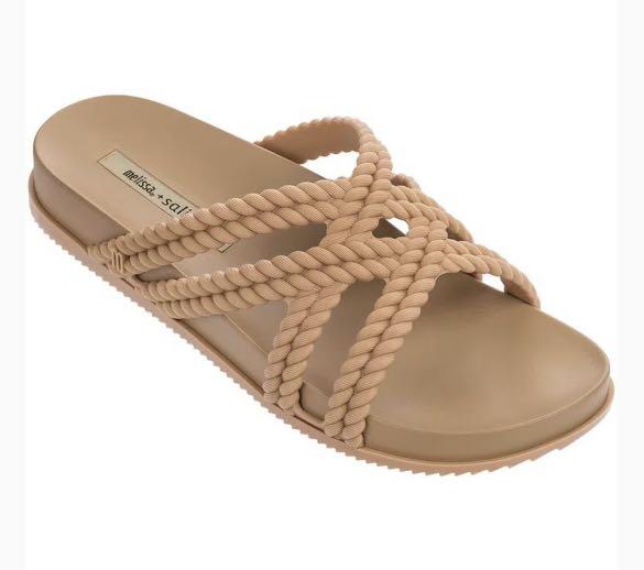 Melissa + Salinas Sandals, Women's Fashion, Footwear, Flats & Sandals on Carousell