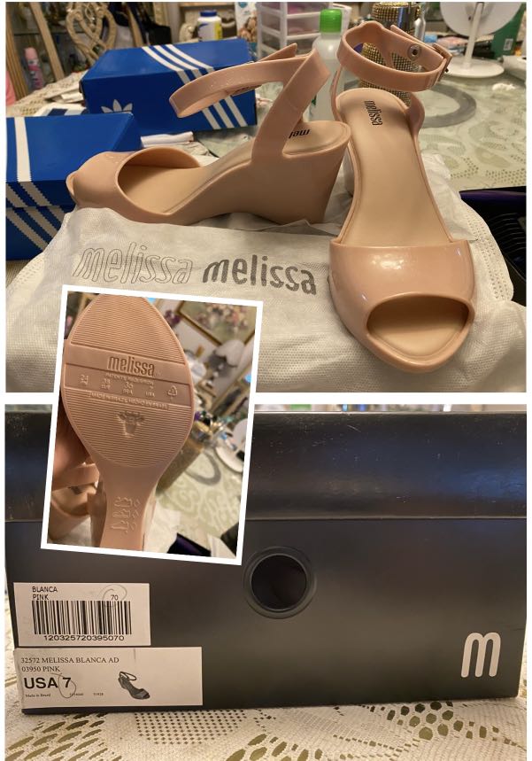 Melissa blanca wedge store