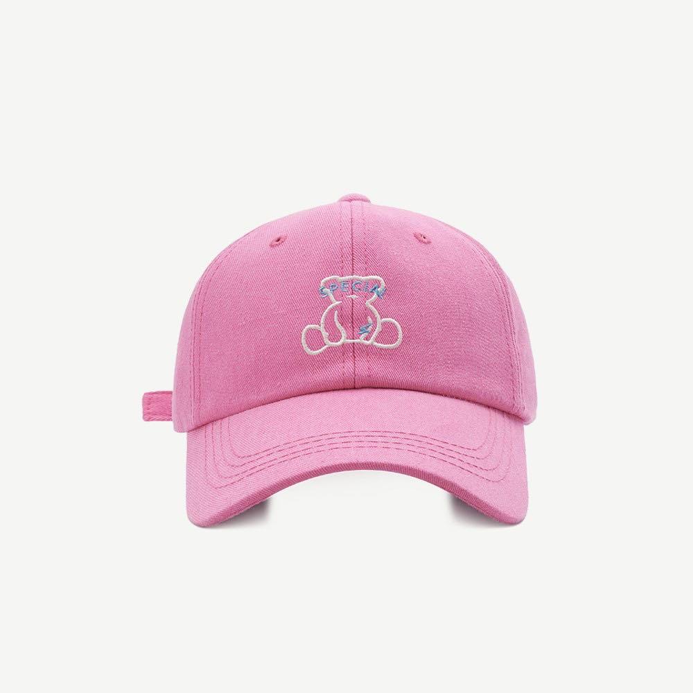 Korean Fashion Girl Pink Baseball Cap - Kawaii Fashion Shop