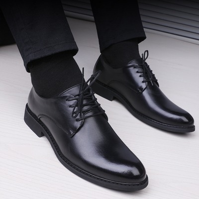 Black office sales shoes mens
