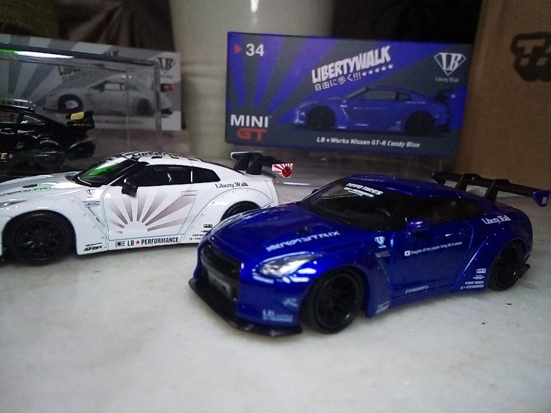 MINI GT* Lot LibertyWalk Works Nissan Skyline GT-R #64-White