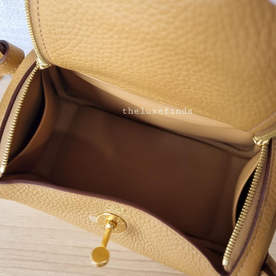 Hermes Mini Lindy In Biscuit🍪 Clemence Leather GHW Unboxing  🤩🤩🤩❤️‍🔥🤩❤️‍🔥 Contact us at 0164553444 www.wasap.my/60164553444 Wechat  : tommydborse L