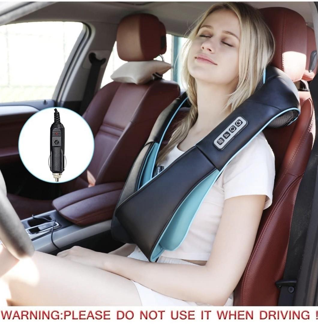 Mo Cuishle Shiatsu Back Shoulder and Neck Massager with Heat, Electric