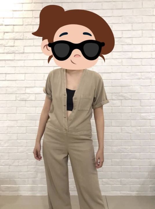 Monki outlet boiler suit