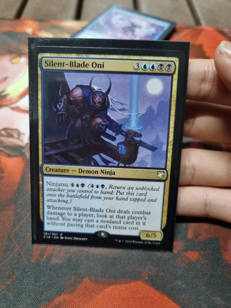 MTG Silent-Blade Oni C18, Hobbies & Toys, Memorabilia & Collectibles, J-pop  on Carousell