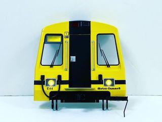 1/16 MTR 港鐵 前KCR 九廣鐵路 黃頭 車頭模具 Metro-Cammell 火車模型