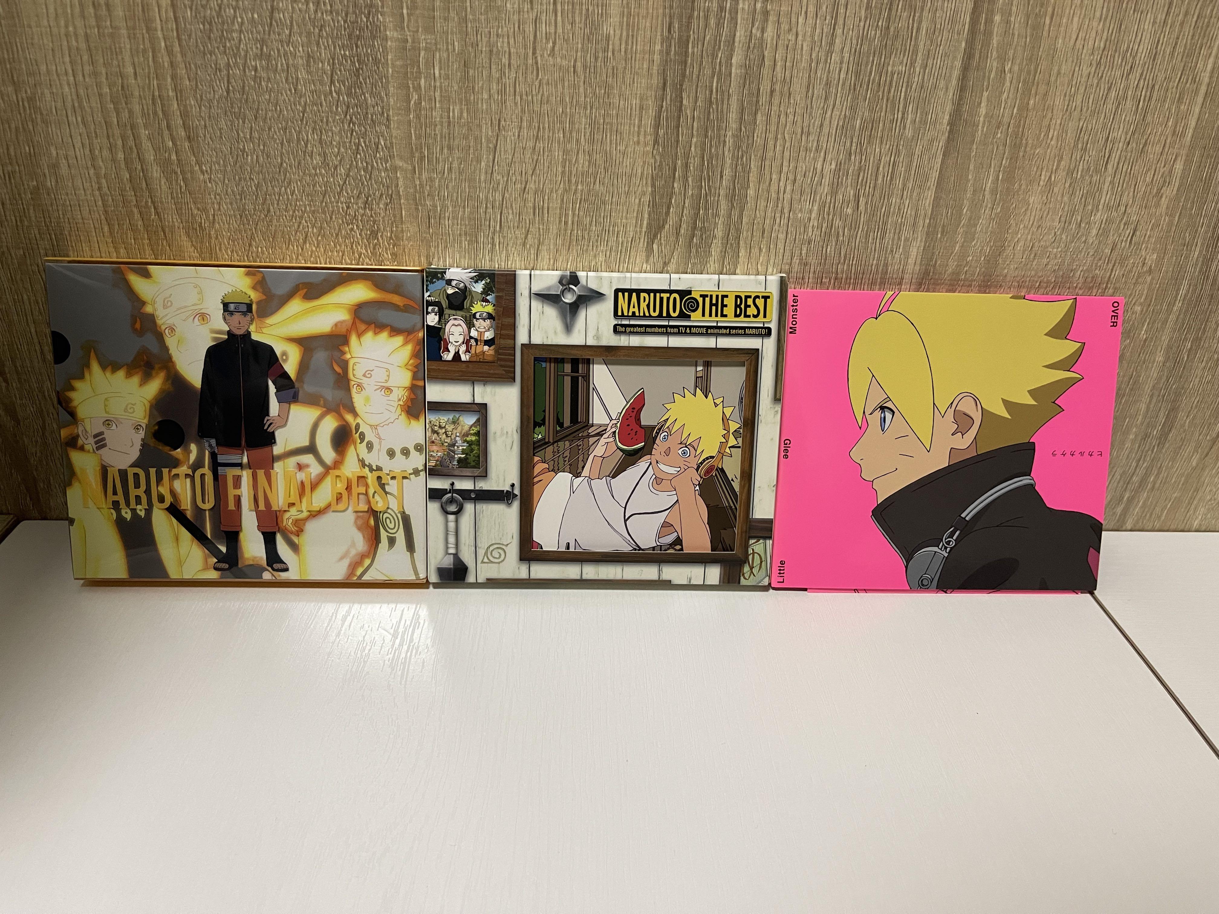 Naruto CD (一套三款，不散賣), 興趣及遊戲, 音樂、樂器& 配件, 音樂與