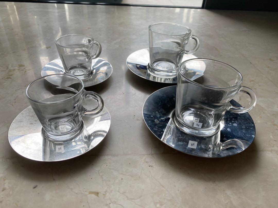 Nespresso original espresso and lungo cups, Furniture & Home Living