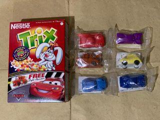 NESTLE Philippines Cereals EXCLUSIVE Complete Set of 6 CARS LIGHT SPEEDER Toy Vehicles