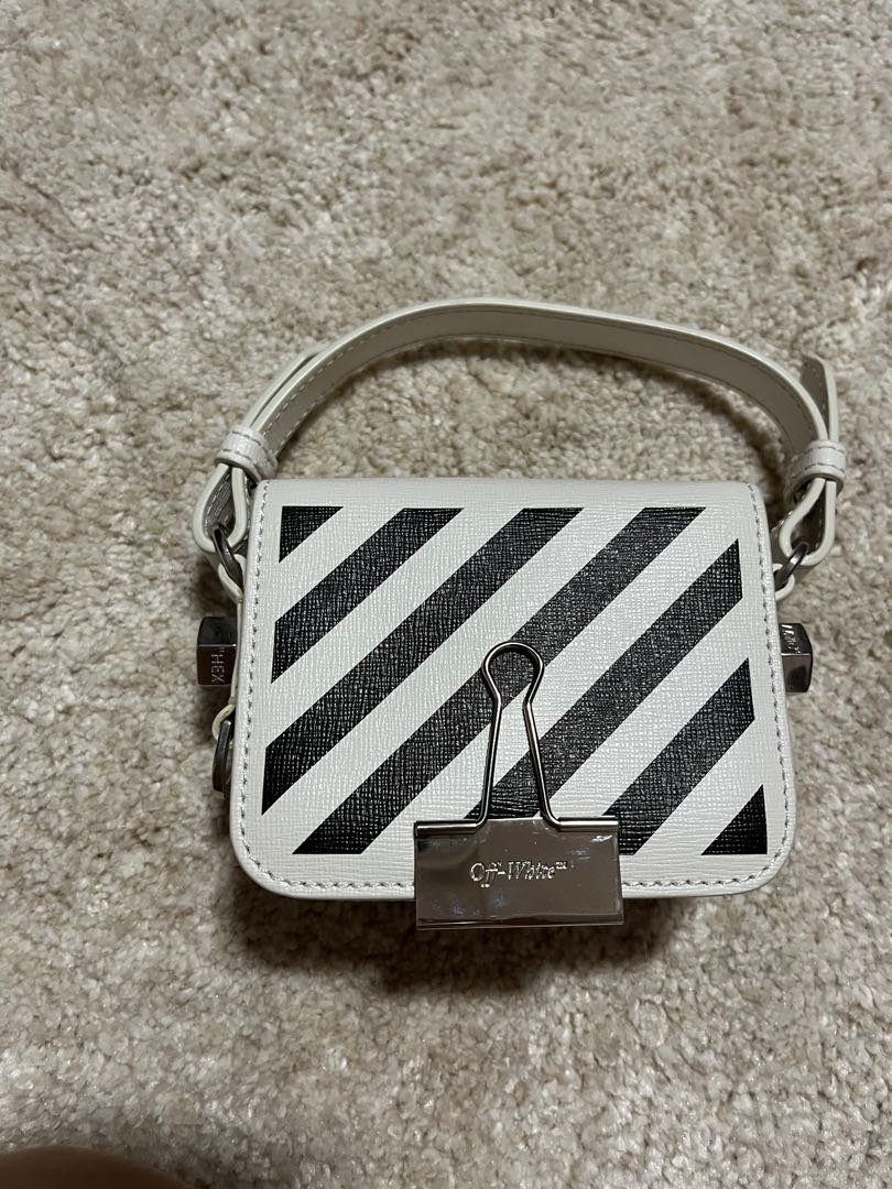 White micro sale bag