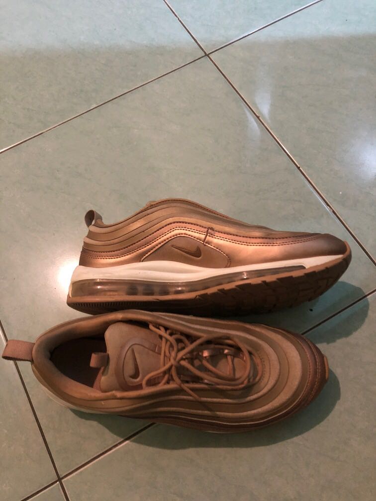 nike air 97 rose gold