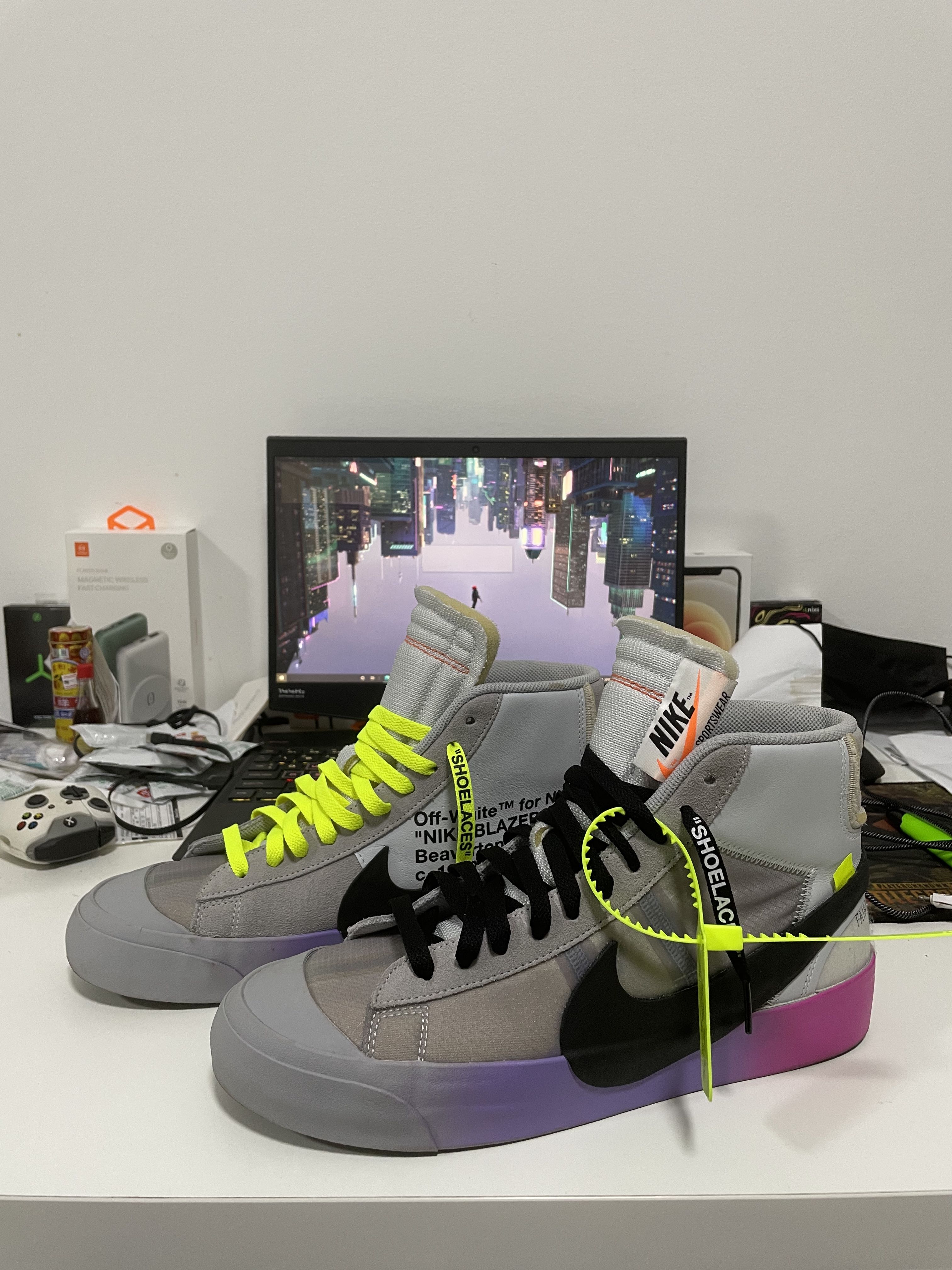 Nike blazer mid best sale off white serena