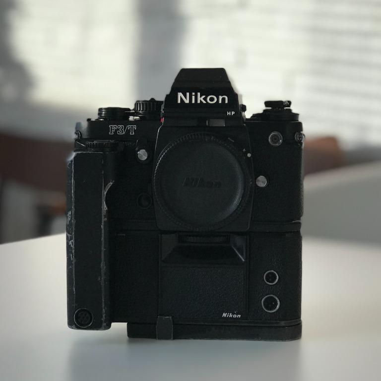 Nikon F3/T with MD-4 Motor Drive, 攝影器材, 相機- Carousell
