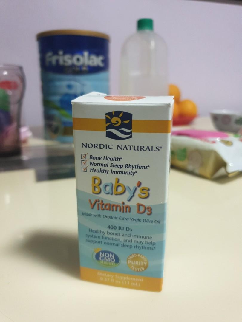 Nordic naturals baby vitamin D, Babies & Kids, Nursing & Feeding