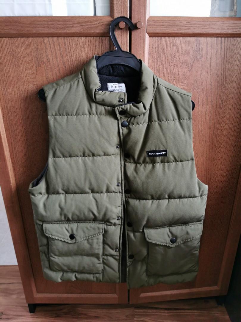 BDCT Olive Vest Jacket (Zara ad-lib Adidas Vintage Navy Vest acg 