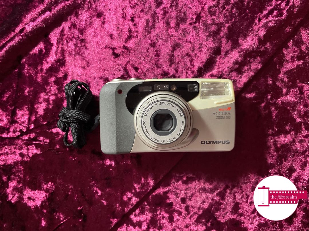 OLYMPUS ACCURA ZOOM 160 FILM CAMERA, Photography, Cameras on Carousell