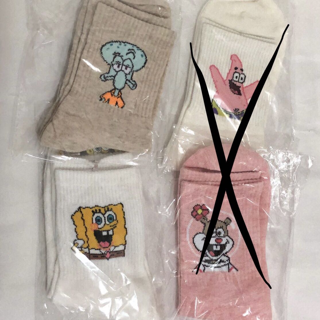 Spongebob socks kyrie discount
