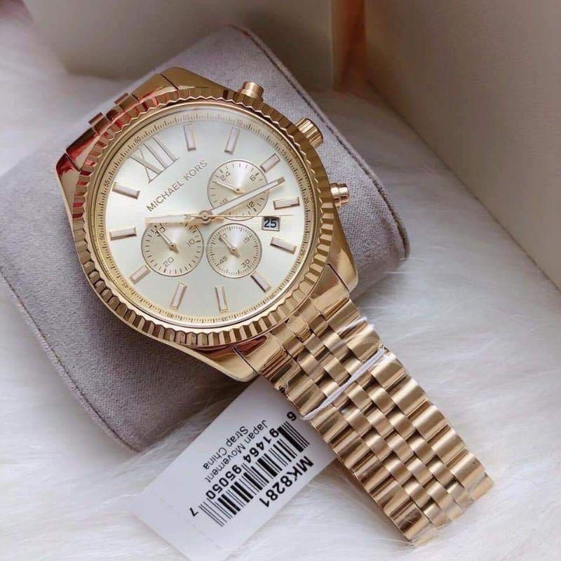 Michael Kors Watch Gold Men Mk8281 