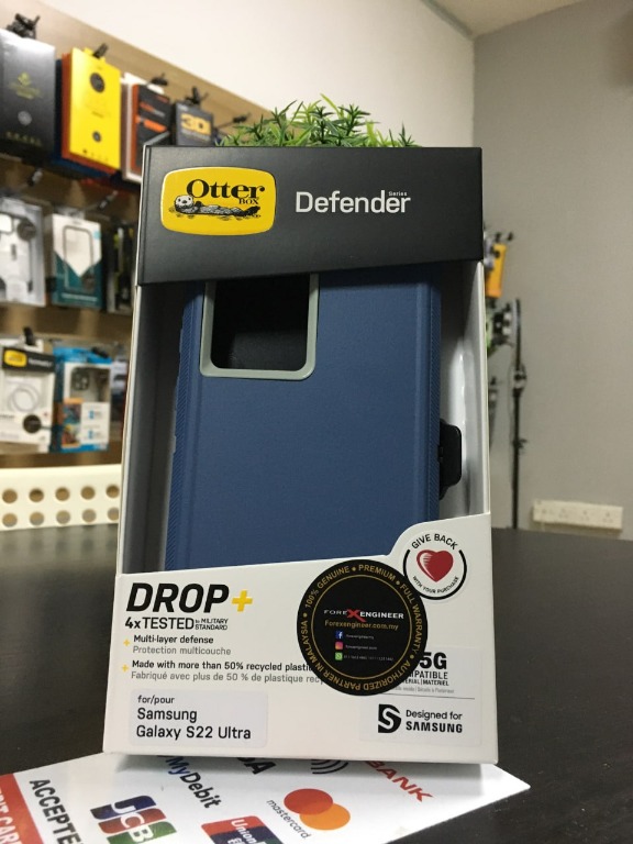 Otterbox Defender Series Case for Samsung Galaxy S22 Ultra, Mobile