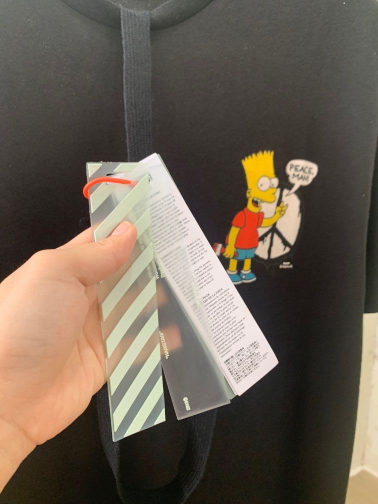Maglia off white simpson hot sale