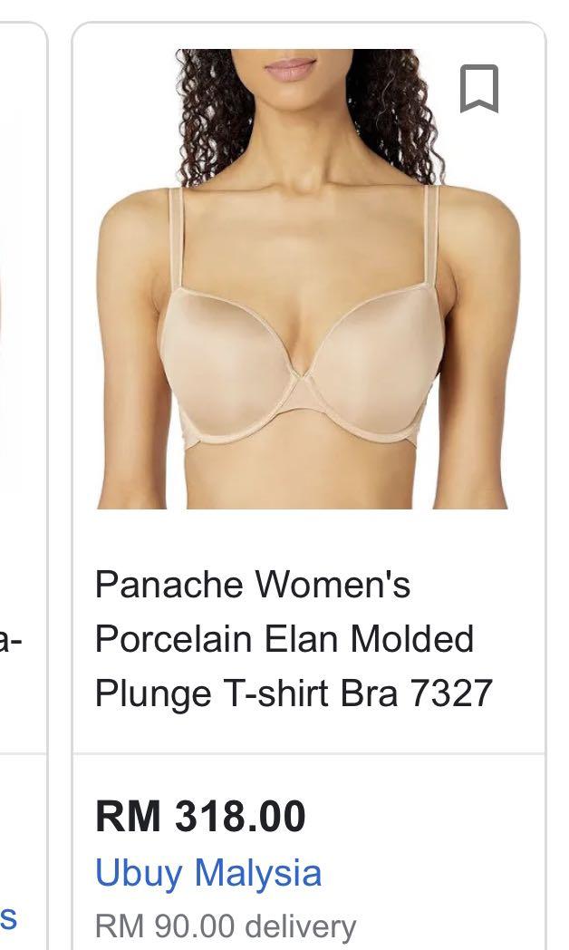 Panache Women's Porcelain Elan Molded Plunge T-Shirt Bra (7327