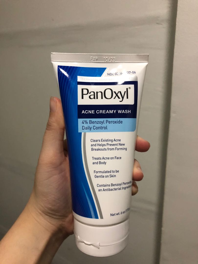 Panoxyl 4 acne creamy wash, Beauty & Personal Care, Face, Face Care on
